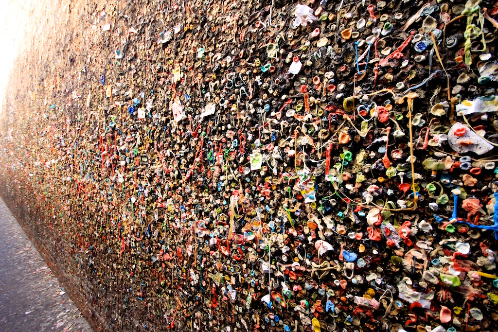 Bubblegum Alley Gum Wall Of San Luis Obispo California Through My Lens