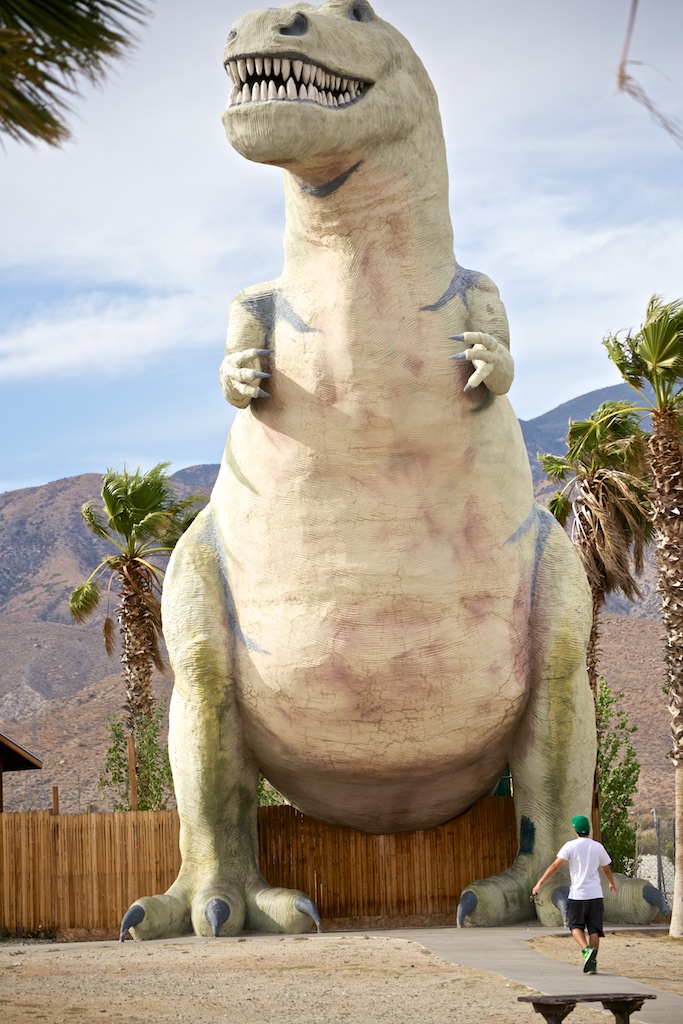 Cabazon Dinosaurs The Biggest Dinosaur in the World California