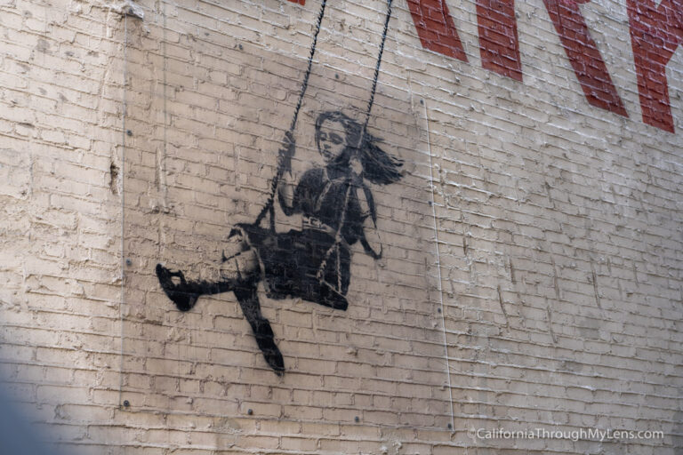 Banksy Street Art in LA (Los Angeles)