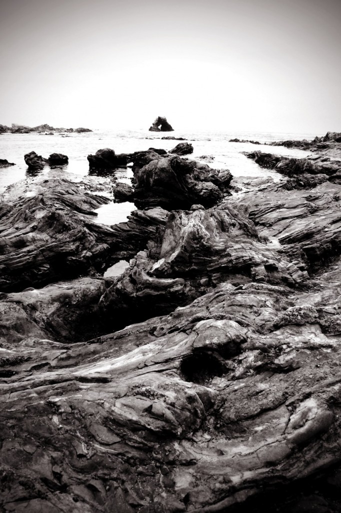 Piscinas de mareas blancas y negras