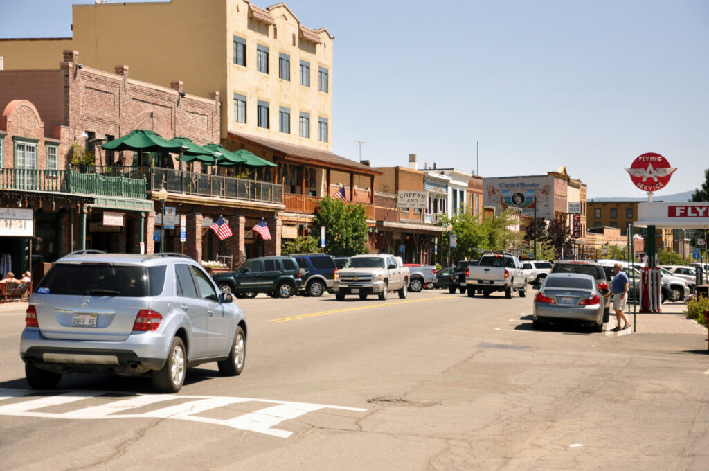 Downtown truckee california