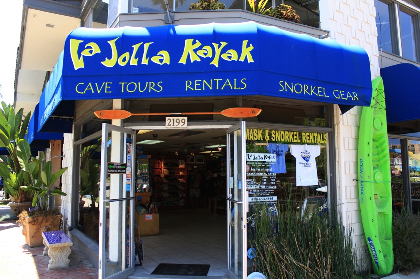 La Jolla Kayak storefront