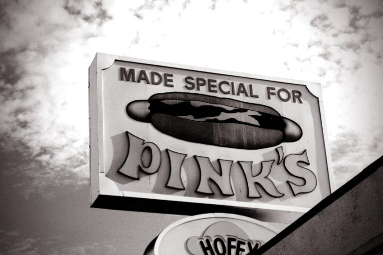 Pinks Hot Dogs Los Angeles