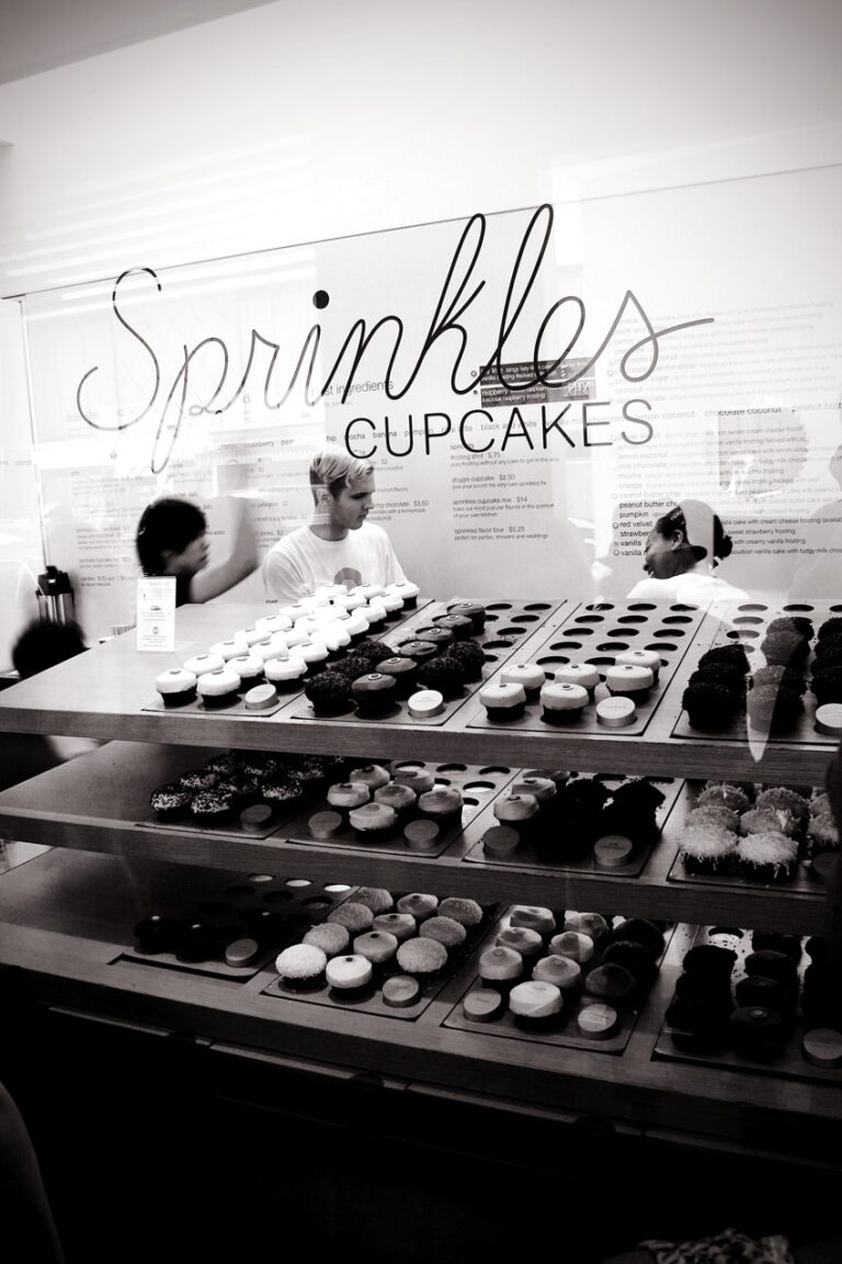Sprinkles Cupcakes in LA