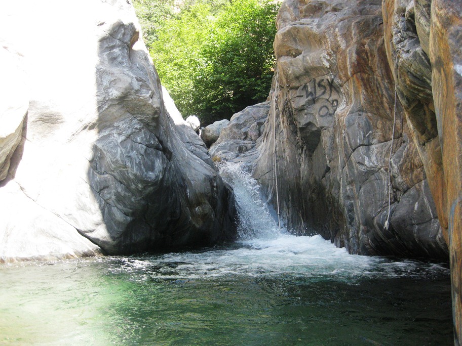 View of Sapphire Falls