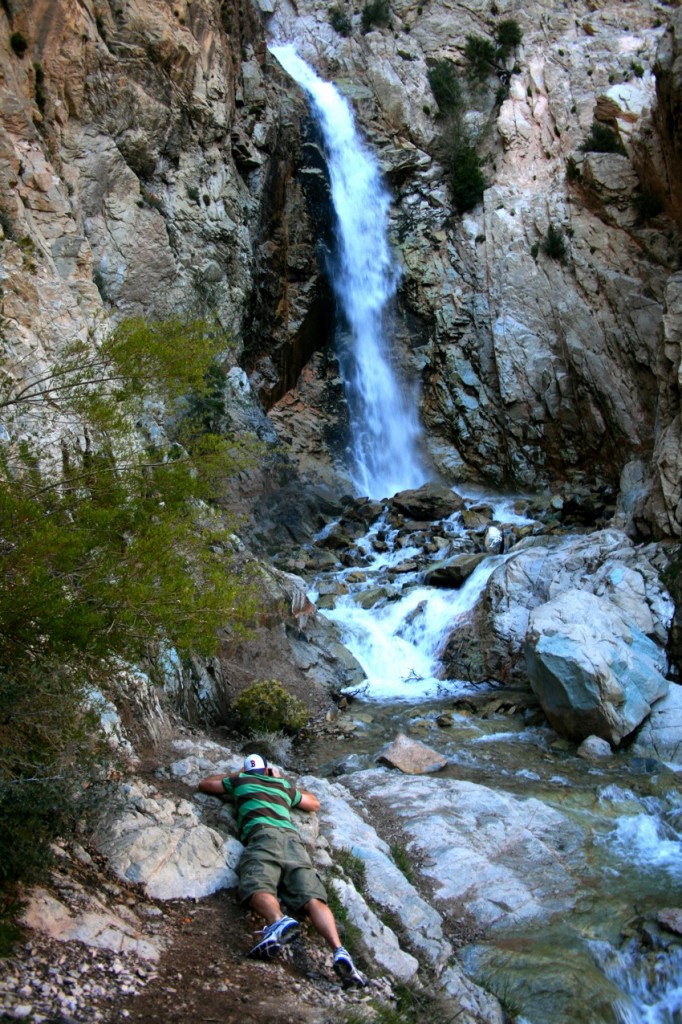 taking photos of big falls