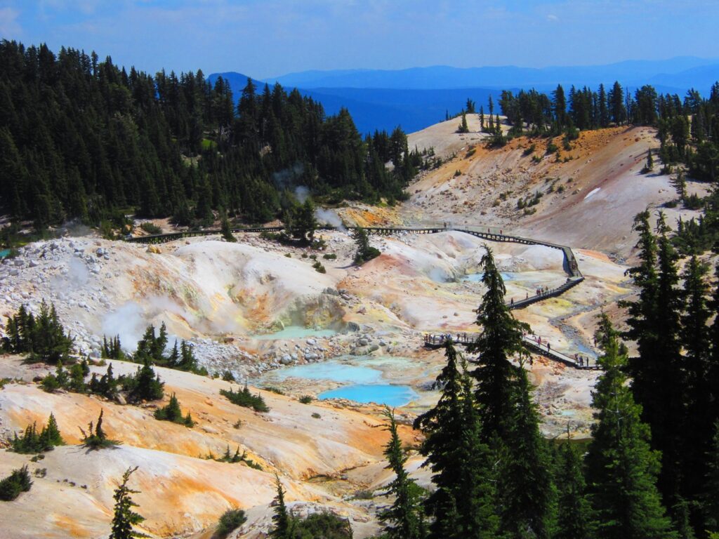 Hiking Bumpass Hell: Lassen Volcanic National Park - California Through