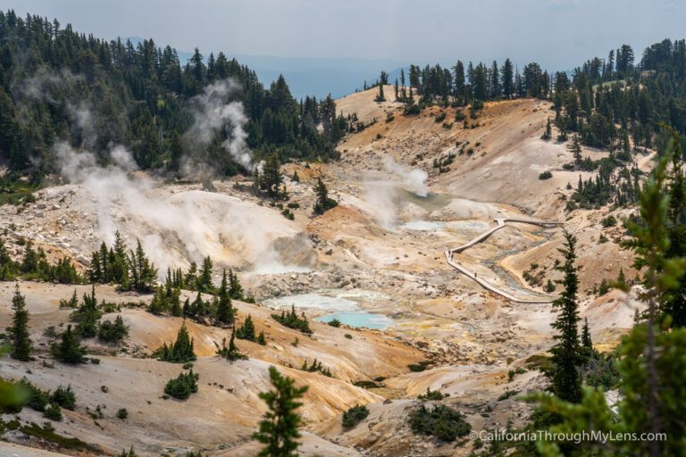 Hiking Bumpass Hell: Lassen Volcanic National Park