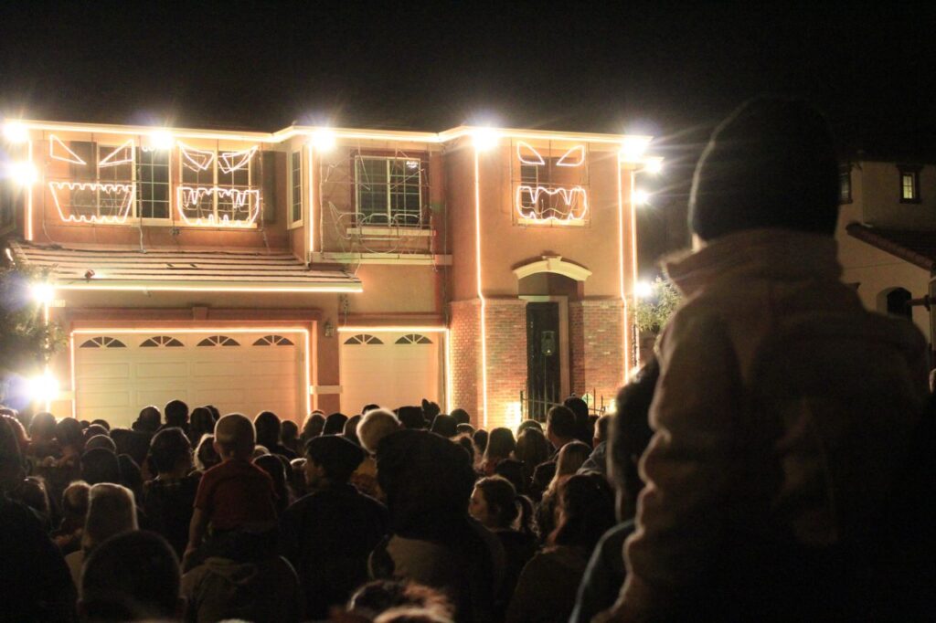 Halloween Light Show House in Riverside, CA California Through My Lens