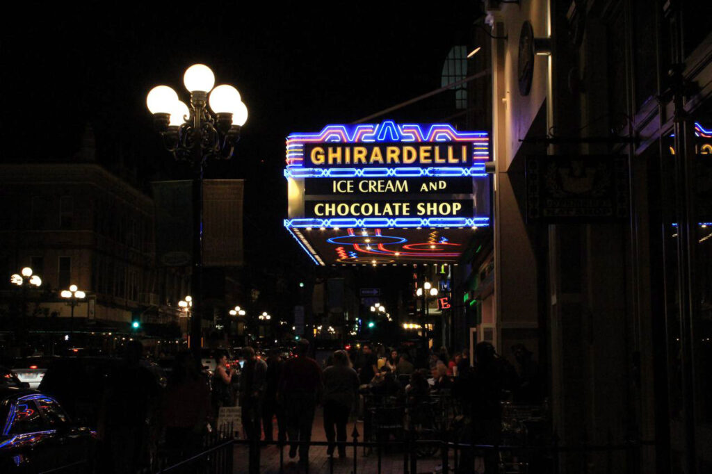 Gaslamp District in San Diego at Night California Through My Lens