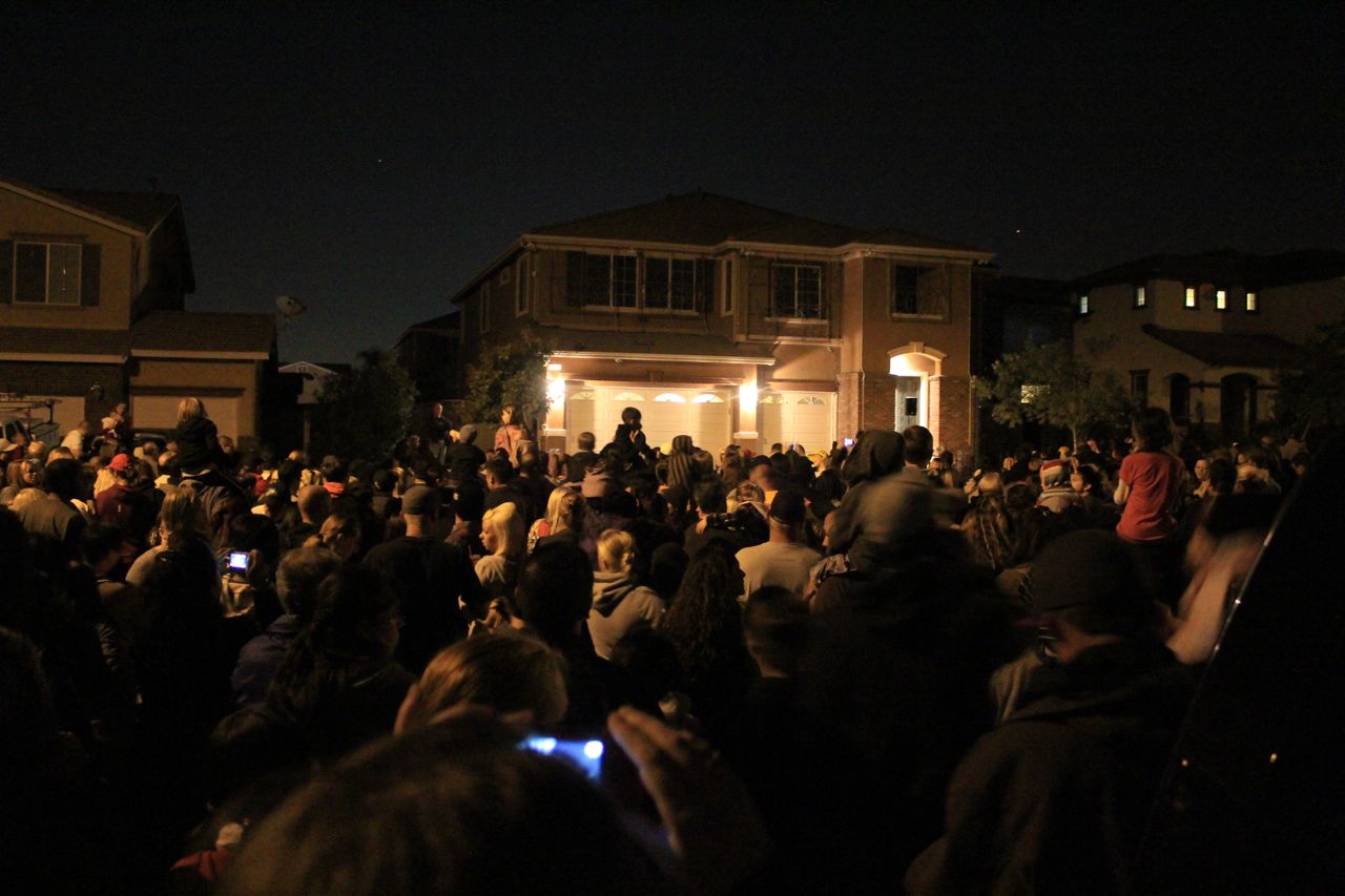 Halloween Light Show House in Riverside, CA  California Through My Lens