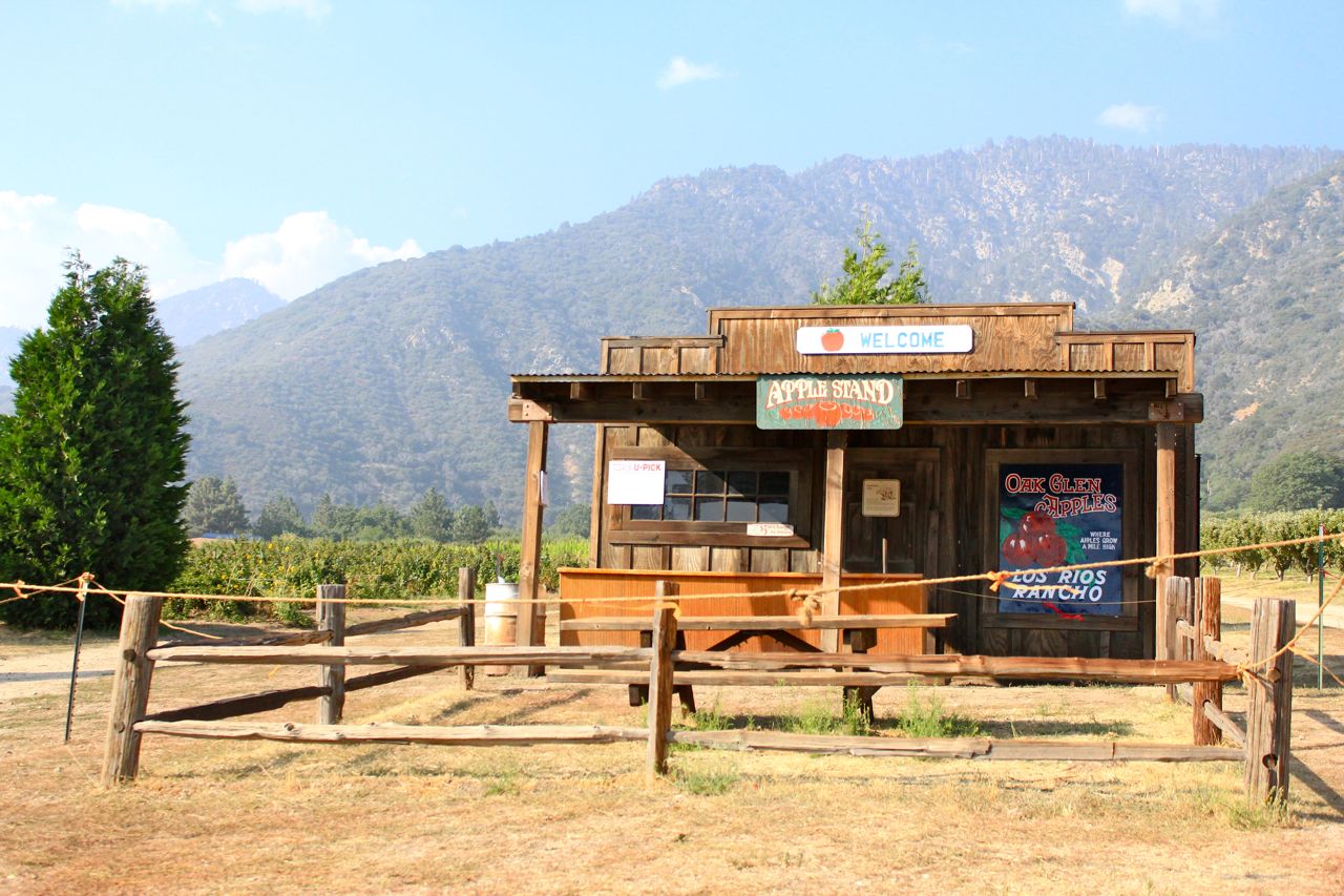 Oak Glen California Apples Farms Art And Pie California Through