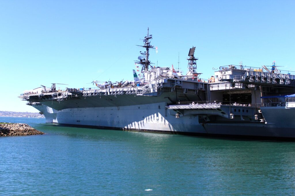 uss midway inside