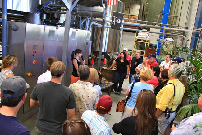 stone brewery tour