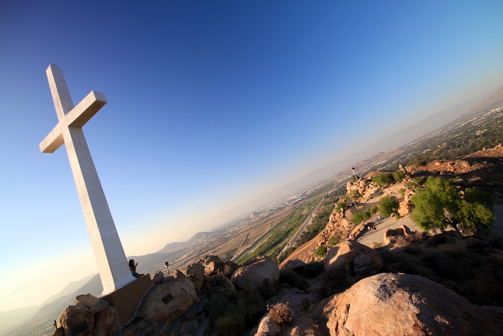 Mt Rubidoux Trail and Memorial Park in Riverside, CA