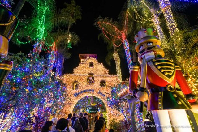 best places to visit in california at christmas