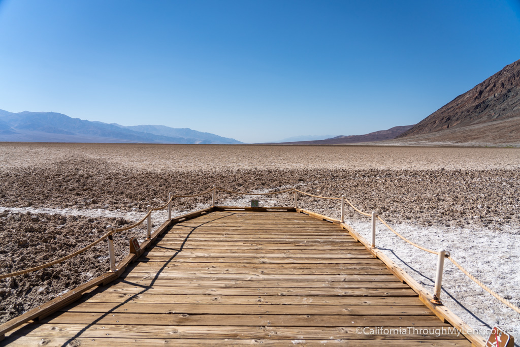 Badwater Basin in Death Valley Lowest Point the USA Image & Innovation