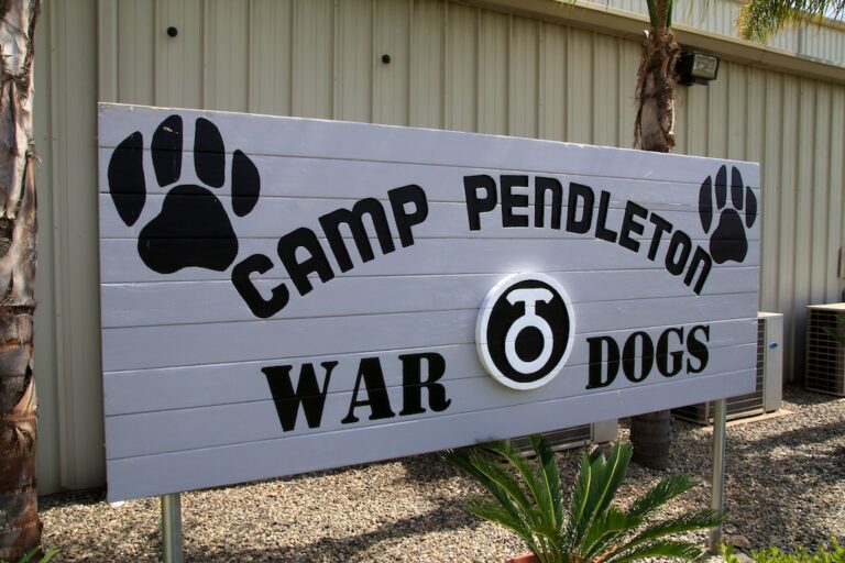 War Dogs Memorial at March Air Force Base in Riverside, CA California