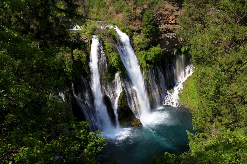 Burney Falls from the lookout 2