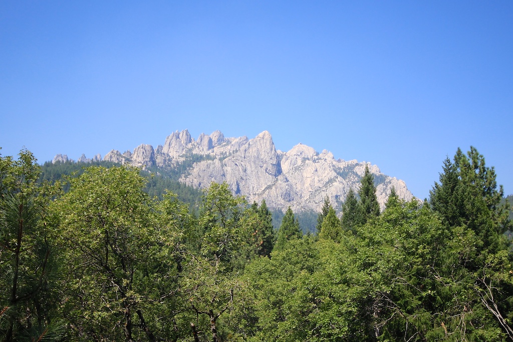 Castle Crags Vista Point View