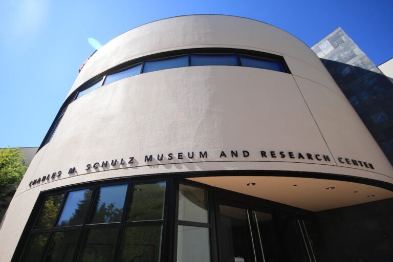 Charles M. Shultz Peanuts Museum in Santa Rosa