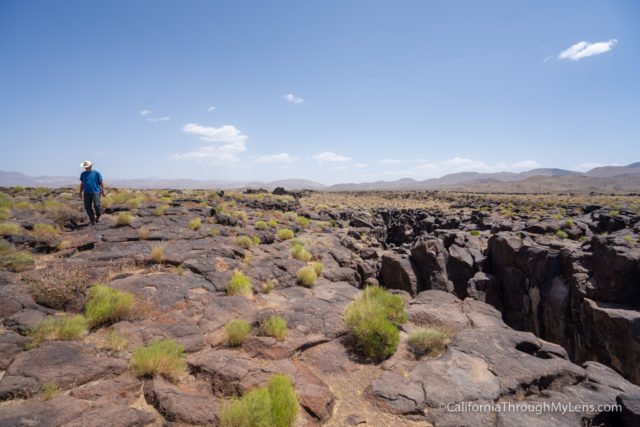 Fossil Falls Dry Waterfall On Highway 395 California Through My Lens