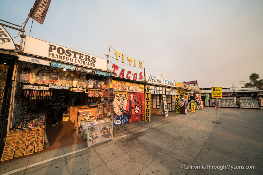 Venice Beach Boardwalk: Shops, Food, Art & Street Performers