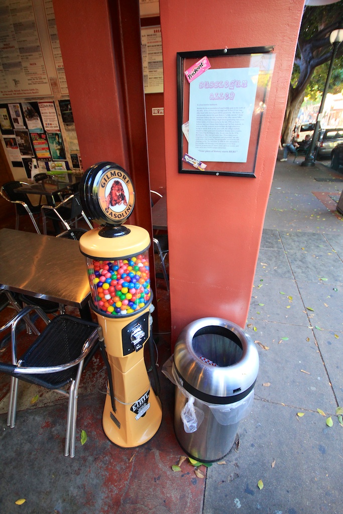 Bubblegum Alley: Gum Wall of San Luis Obispo - California Through My Lens