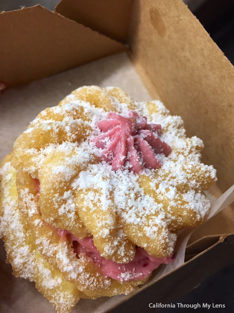 The Donut Man in Glendora Fresh Strawberry & Peach Donuts California