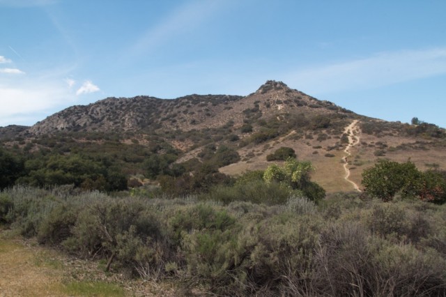 Castle Peak from below