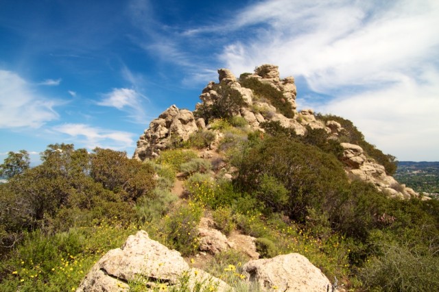 Castle Peak up close