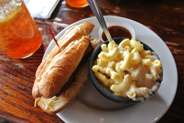 Pappy Harriets Pioneertown Steak Sandwich