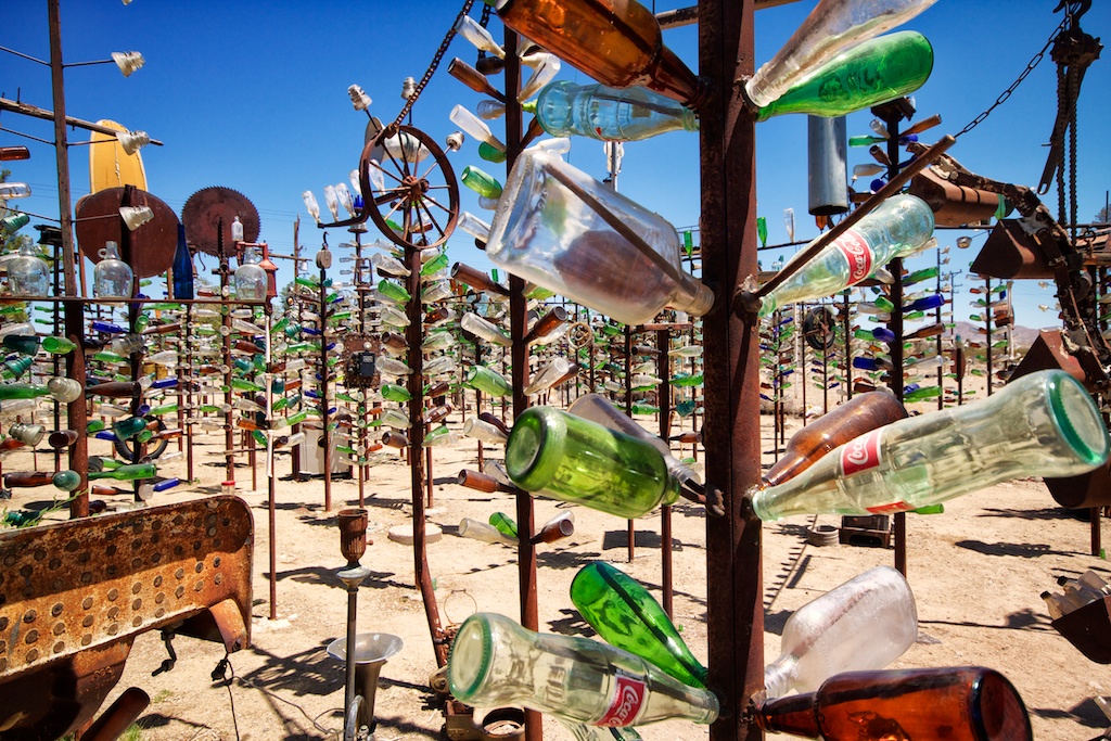 Elmer’s Bottle Tree Ranch on Route 66