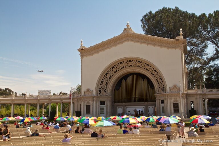 Spreckels Organ Pavilion in Balboa Park San Diego