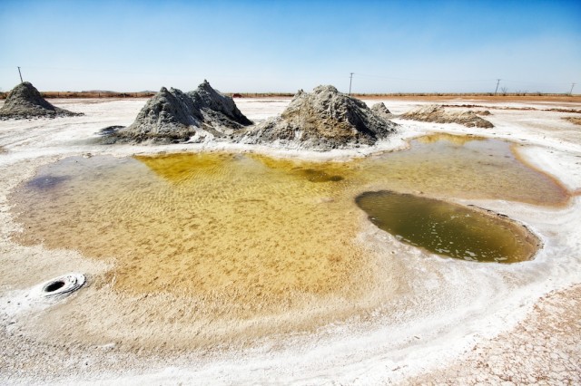 mud pots