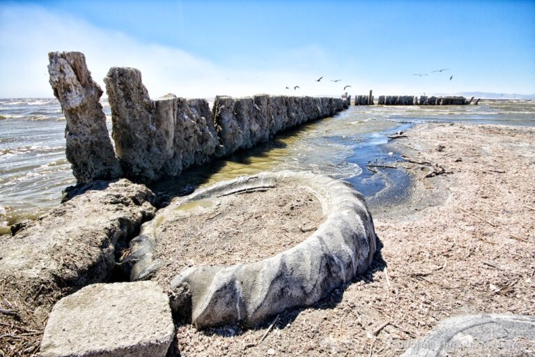 Bombey Beach Ruins Along the Salton Sea