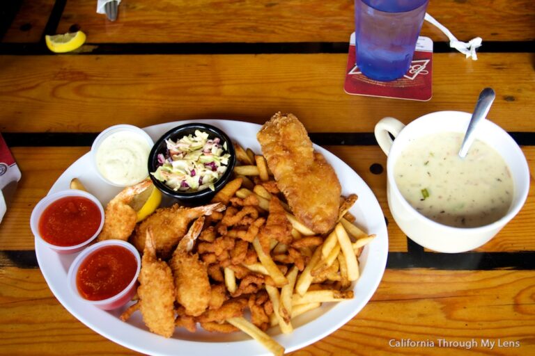 Chowder Barge Fish and Clam Chowder in San Pedro California Through