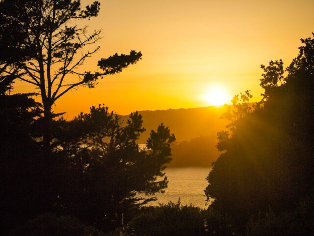 Hipcamp Angel Island Sunset