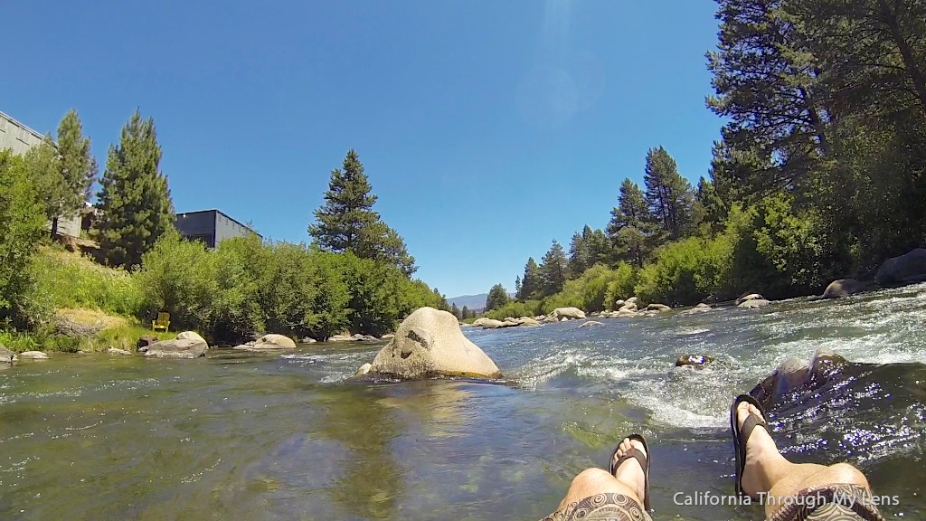 Floating the Truckee River Truckee Regional Park to Glenshire Bridge