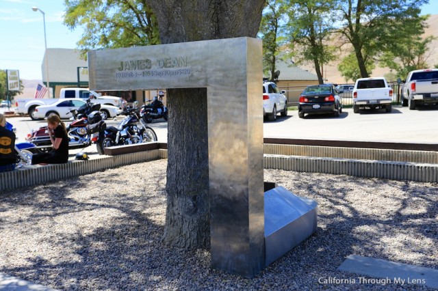 james dean crash site map