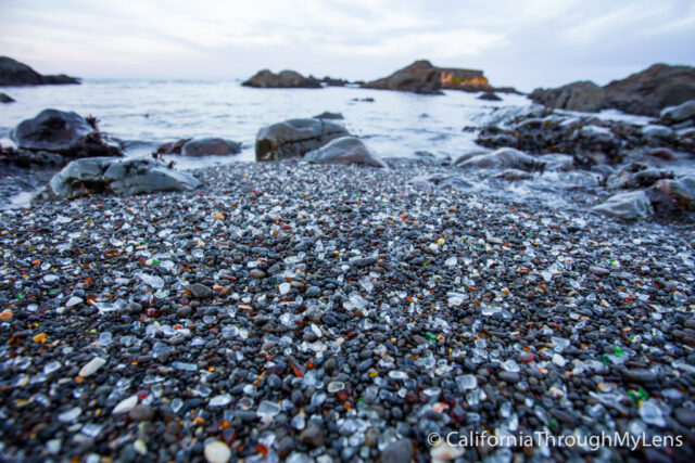 Glass Beach In Fort Bragg (Three Glass Beaches On One Coastal Trail)