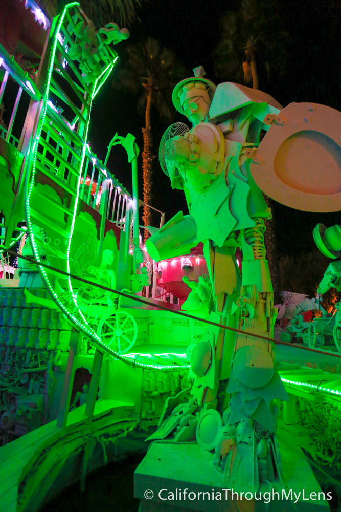 RoboLights in Palm Springs Craziest Christmas Light Display You'll