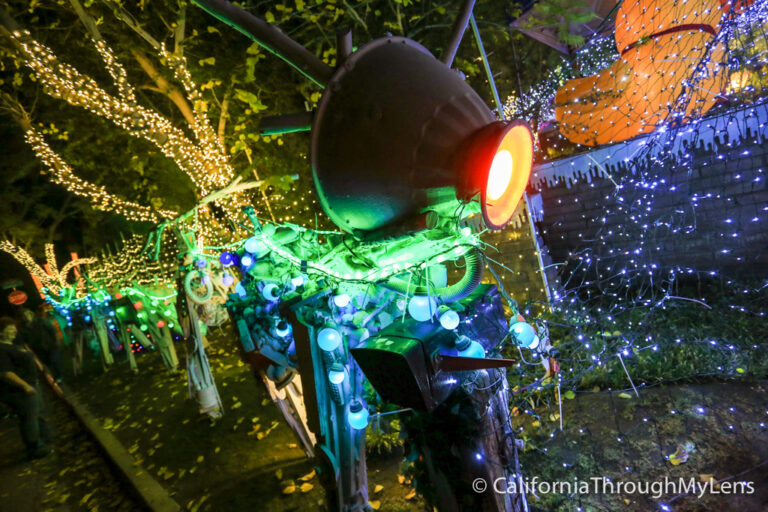 RoboLights in Palm Springs: Craziest Christmas Light Display You’ll Ever Go To