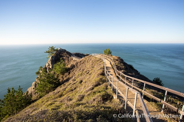 Muir Beach Overlook Beautiful Vista On Pacific Coast Highway