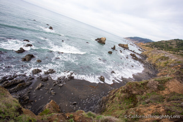 black sand beach-1