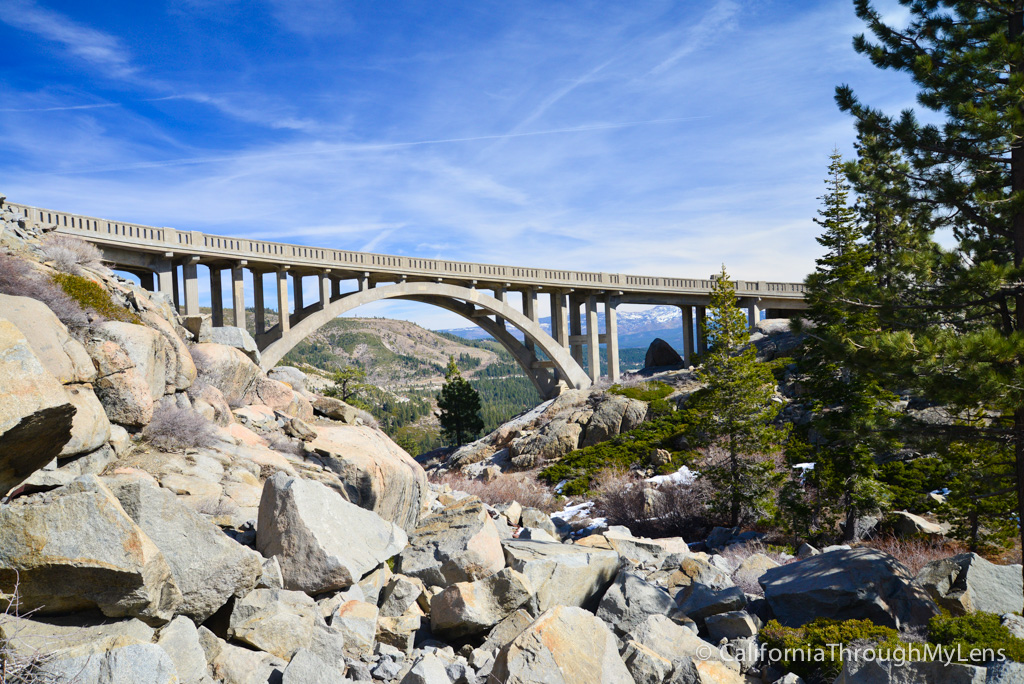 Donner Summit Bridge Rainbow Bridge Over Donner Pass California Through My Lens 5908