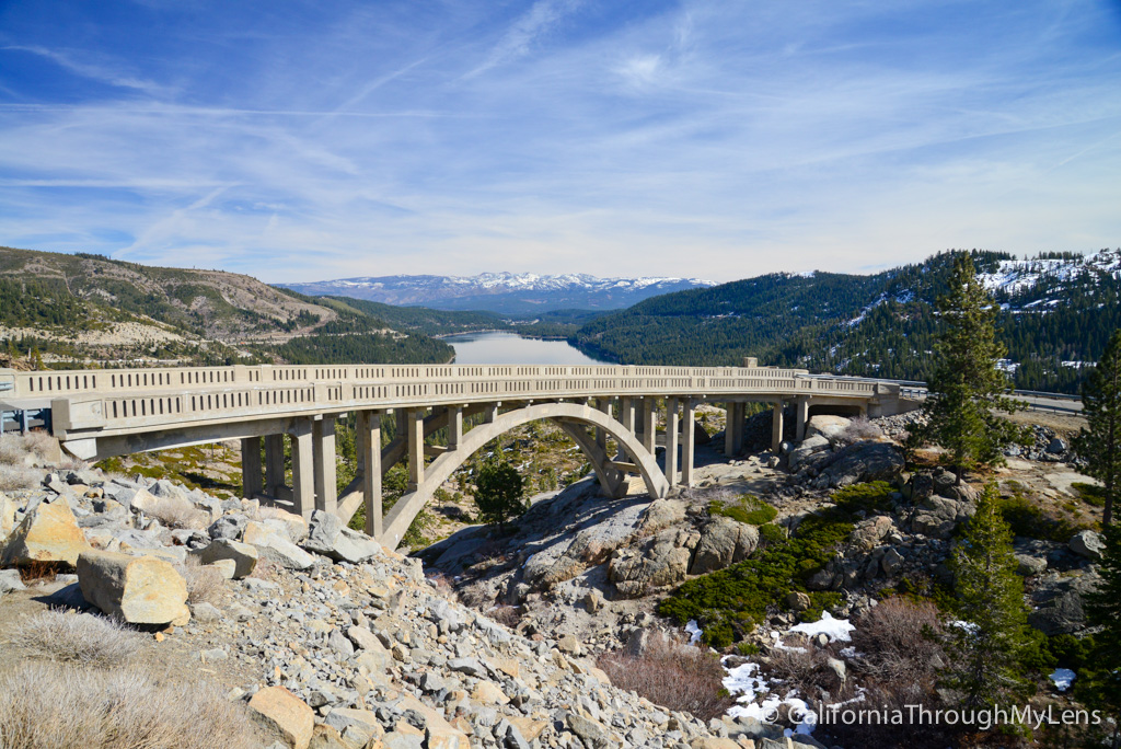 Donner Summit Bridge: Rainbow Bridge over Donner Pass - California ...