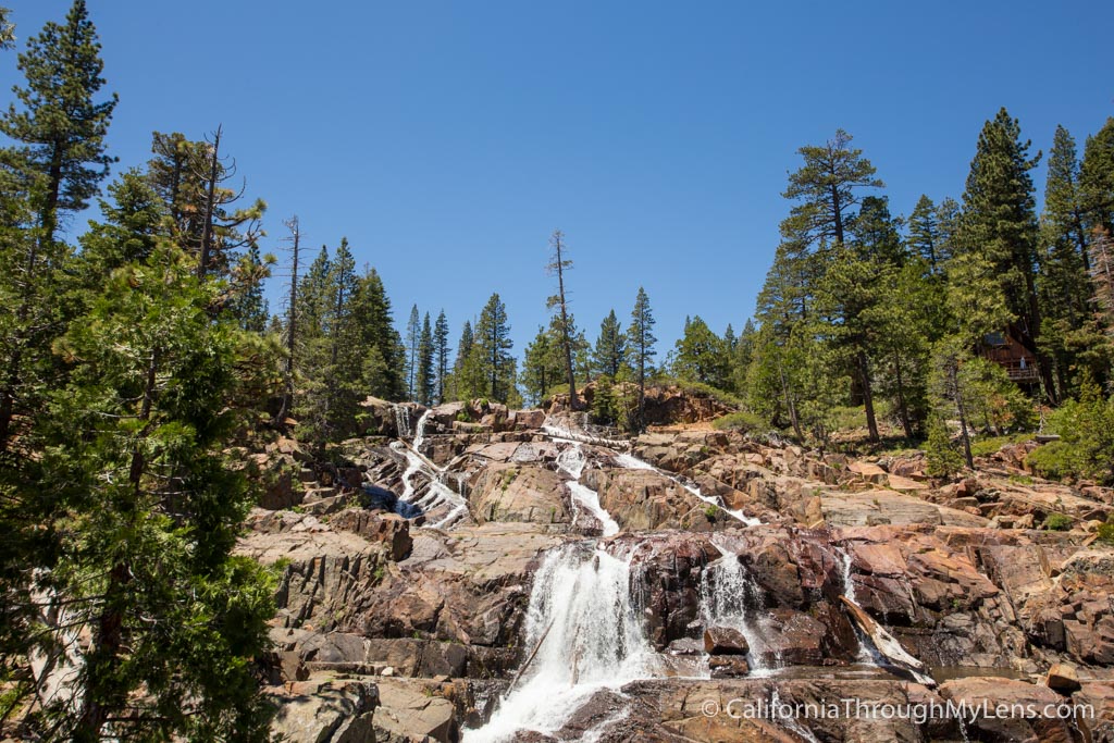 Glen Alpine Falls at Fallen Leaf Lake in South Lake Tahoe California Through My Lens