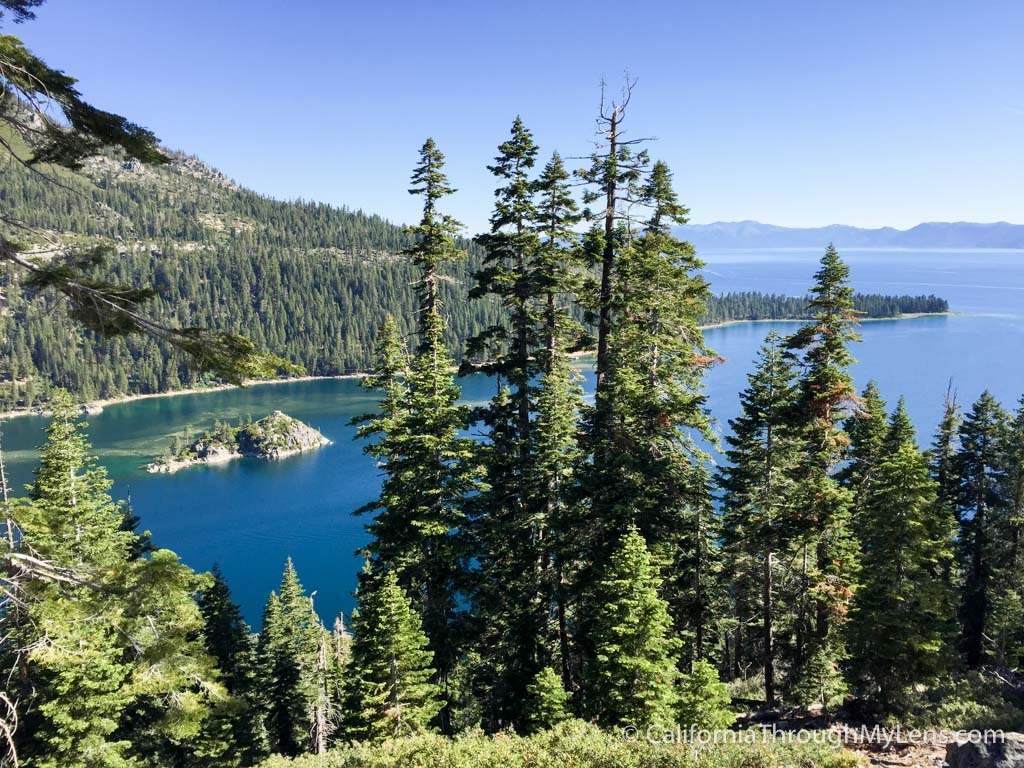 Kayaking to the Fannette Island Tea House in Emerald Bay - California ...