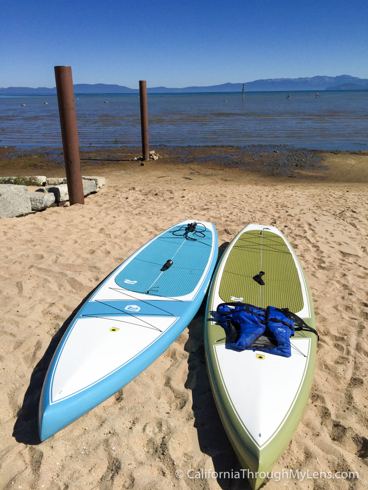 Stand Up Paddle Boarding in South Lake Tahoe California Through My Lens